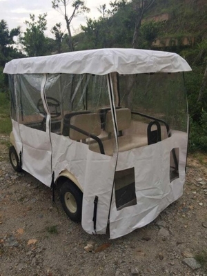 Golf Cart Rain Cover with Doors