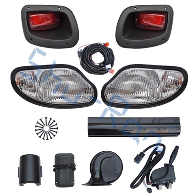 Golf Cart Deluxe Halogen Light Kit Fits EZGO Freedom TXT 2014-up with Turn Signal Kit