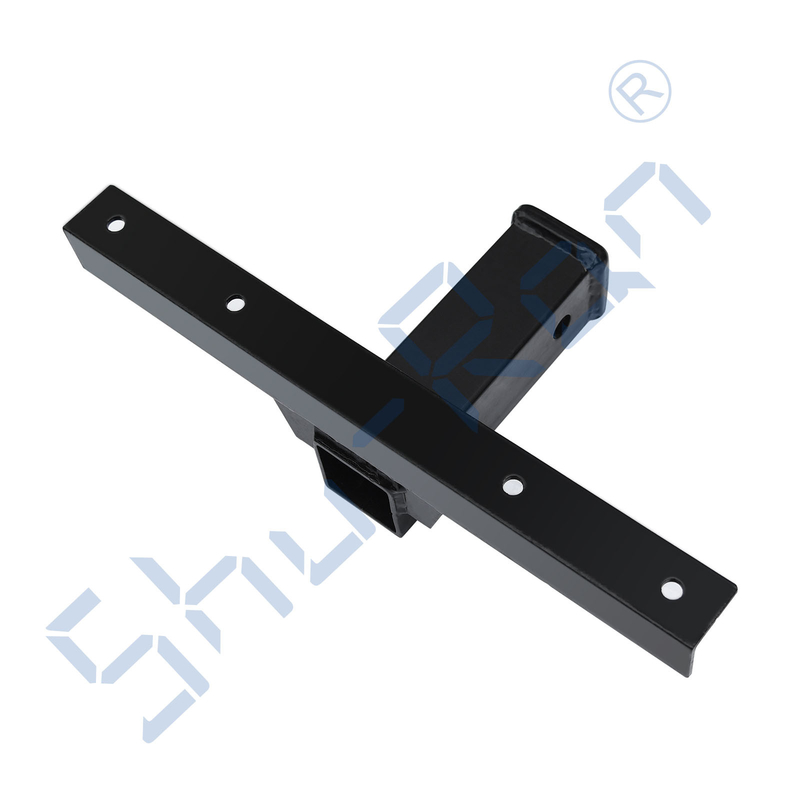 Black Steel Golf Cart Hitch Heavy Duty Bumper Hitch For Yamaha G14-G22