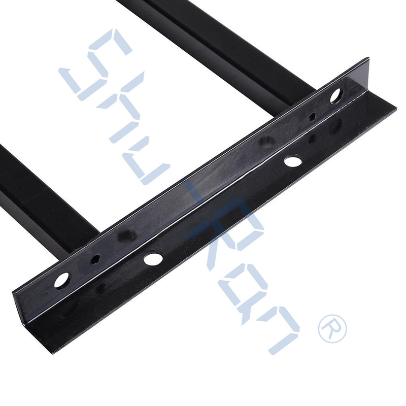 Universal U Shape Golf Cart Rear Seat Safety Grab Bar Black Color 30x11.8x1 Inches