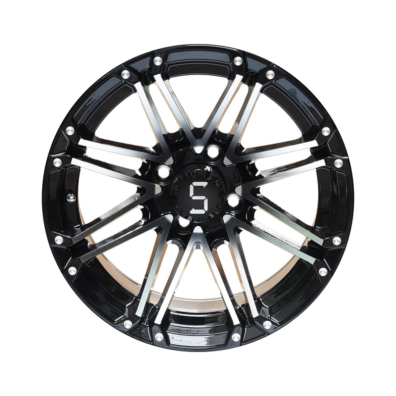 12*7 Inch Alloy Golf Cart Wheels For Club Car Ymh Ezgo Golf Cart