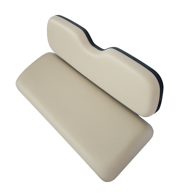 Universal Buff Golf Cart Rear Seat Replacement Cushions PU Material For Club Car