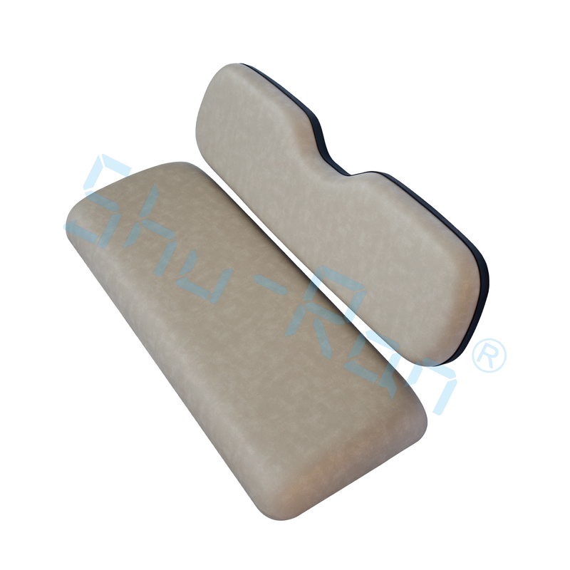 OEM Golf Cart Rear Seat Cushions PU Leather Memory Foam For EZGO Club Car YMH