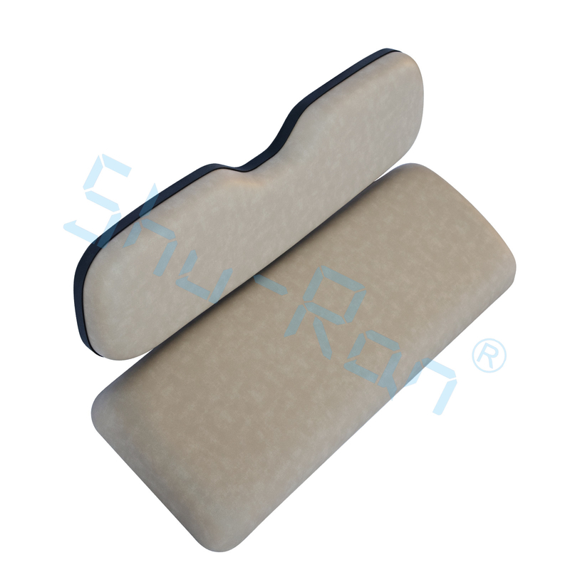OEM Golf Cart Rear Seat Cushions PU Leather Memory Foam For EZGO Club Car YMH