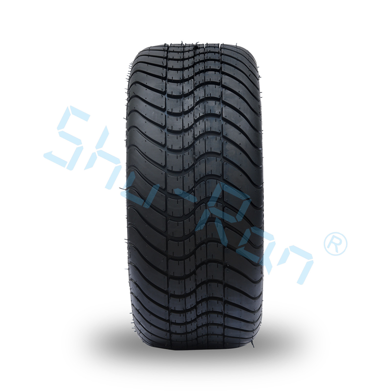 Wholesale Glossy Black 14 inch Rims with DOT Approve Tire for Golf Carts