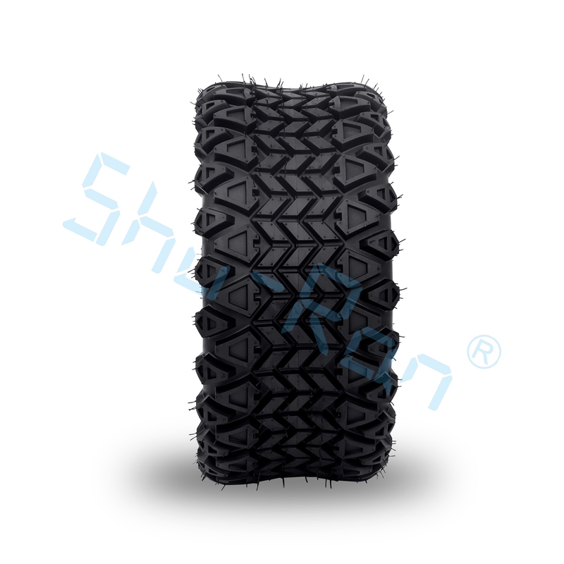 Customizable 14 Inch Golf Cart Bronze Wheels And Off-road Tires for Customer Requirements