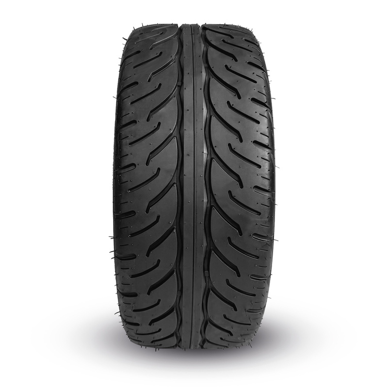 215/40R 15 inch golf Cart Matte Black Wheels and Tires Easy to Install