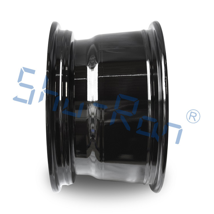 Golf Cart 12''/14'' Machined/ Glossy Black Aluminum Wheels Rims for Club Car, EZGO, YMH Golf Carts