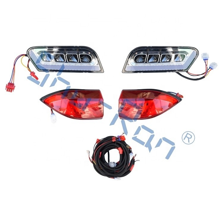 Golf Cart Deluxe LED Light Kit for Club Car Tempo with RGB Changing Light