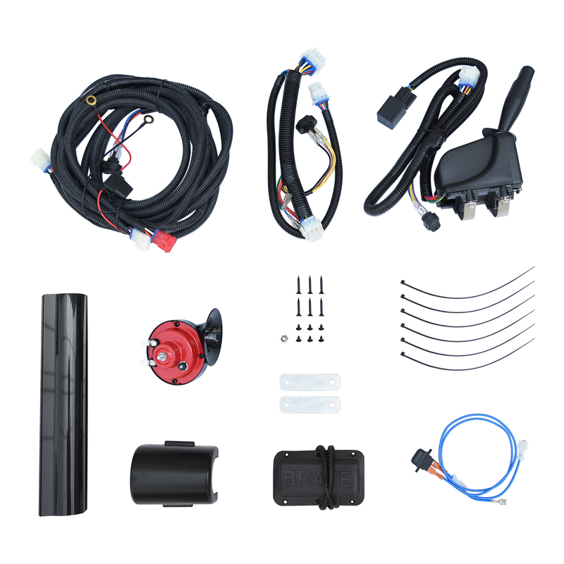 Golf Cart Universal Turn Signal Kit for LED Light kit 12V with 9-Pin Plug Wiring Harness