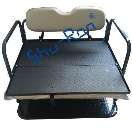 Golf Cart Folding Rear Seat , Golf Cart Rear Fold Seat Kit For Yamaha Drive