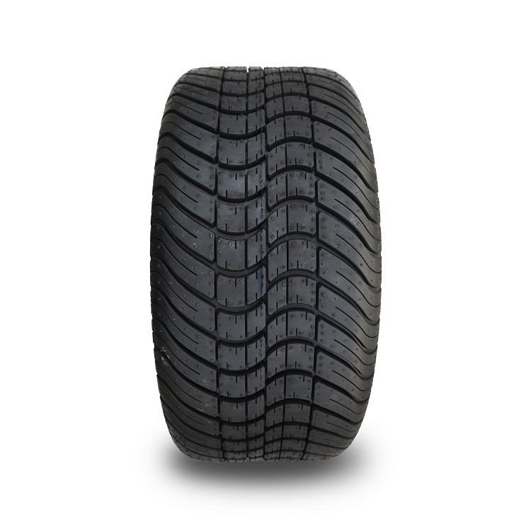 12 Inches Machiend/Black Golf Cart Wheels And 215/35-12 DOT Street Tires Combo 4 Ply