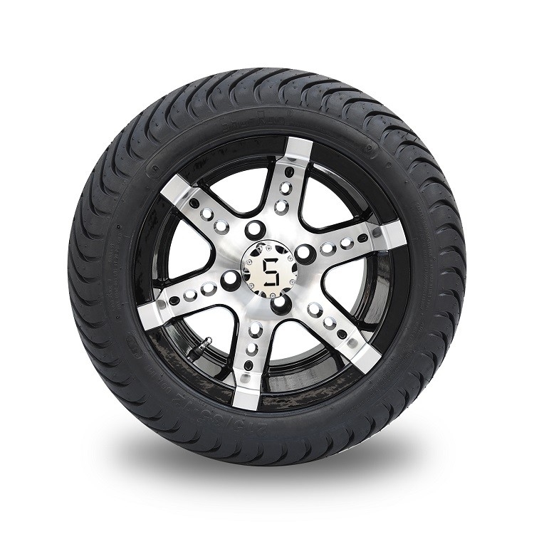 215/35-12 Low Profile DOT Tire and 12