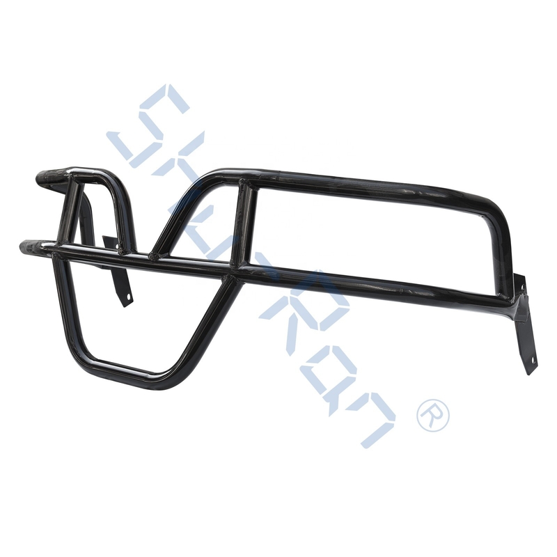 Front Black Powder Coat Steel Brush Guard for EZGO TXT 1994-2013 Golf Carts