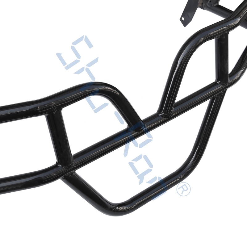 Front Black Powder Coat Steel Brush Guard for EZGO TXT 1994-2013 Golf Carts