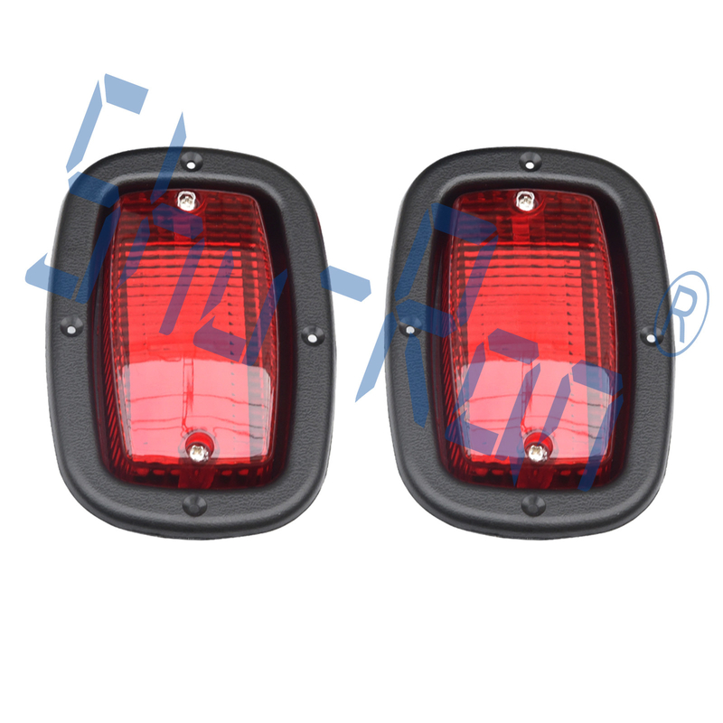 Golf Cart Halogen Headlight And LED Red Taillight Kit Compatible With Club Car DS