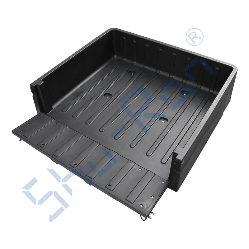 Golf Cart Heavy Duty Thermoplastic Utility Cargo Box for Club Car, EZGO, and Yamaha