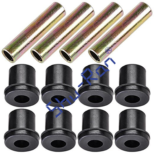Golf Cart Rear Heavy Duty Leaf Springs With Bushings & Sleeves For Club Car DS