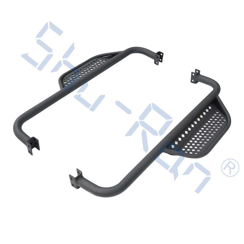 Nerf Bar with Drop Down Side Step For Golf Cart Club Car EZGO Yamaha