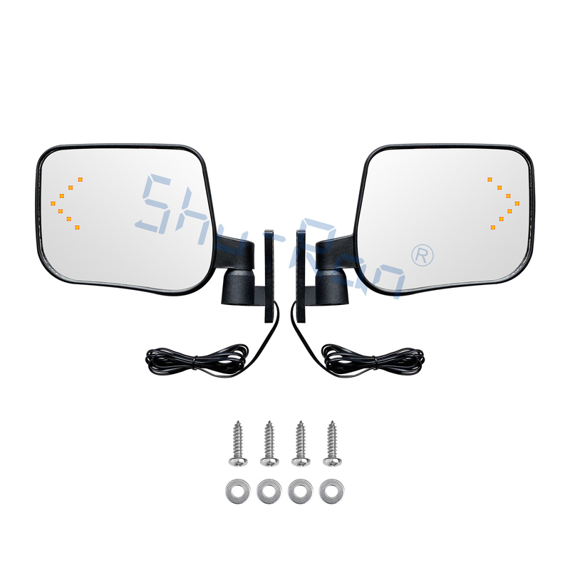Universal LED Rear View Mirror For Golf Cart Club Car, Ezgo, Yamaha