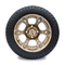 Combo 12 Inch Golf Cart Wheels And Tires 215/35-12 4PLY Rating DOT Approved