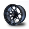 Matte Black Aluminum Alloy Golf Cart Wheels 14 Inch Exclusive Style