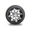 Golf Cart 12 Inch Aluminum Alloy Wheel With 215/35-12 DOT Street Tire