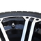 Golf Cart 12 Inch Machined &amp; Black Wheels On 215/35-12 Street Tires