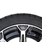 12 Inch Machined Black Wheel And 215/35-12 Tire Assembly No Lift Required