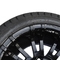 12'' Glossy Black Golf Cart Wheels And 215/35-12 Low Profile Tires Assembly